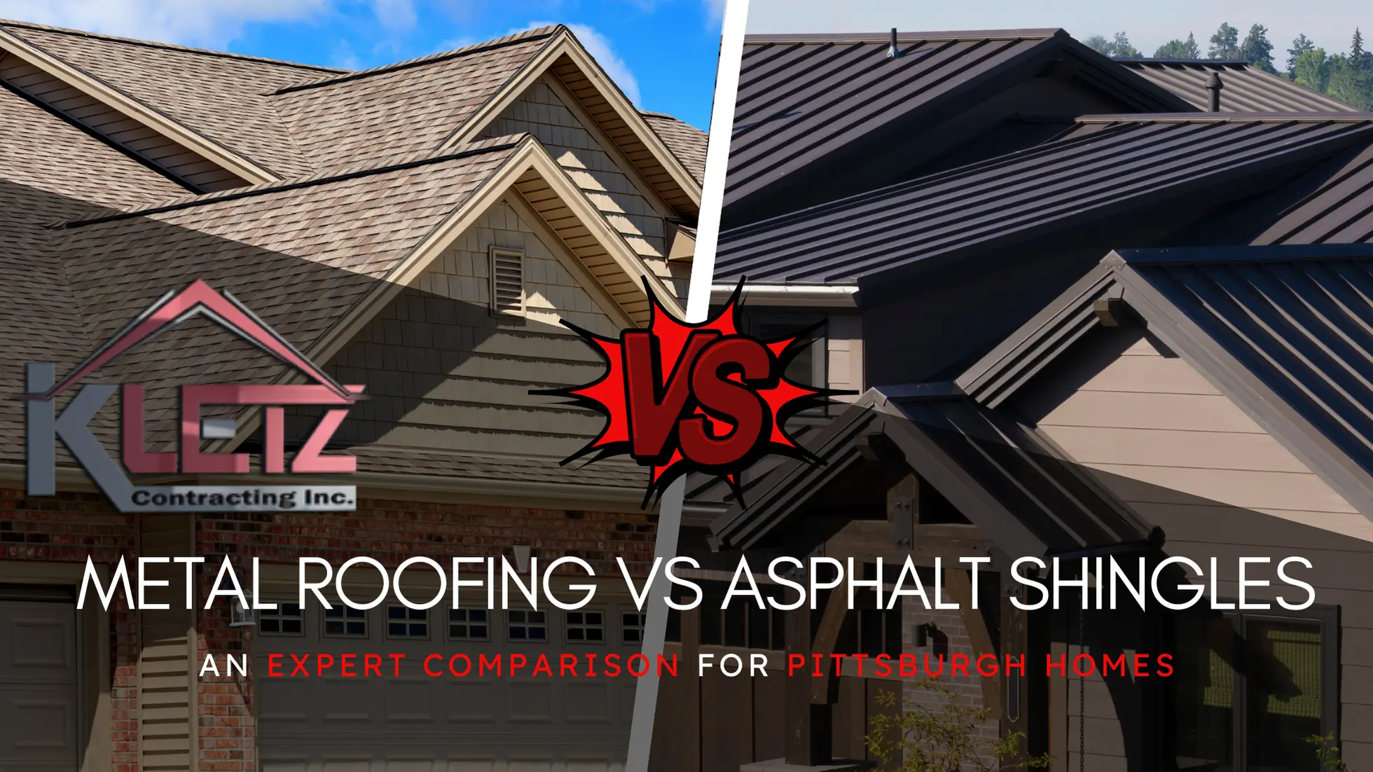 Metal Roofing vs. Asphalt Shingles: An Expert Comparison for Pittsburgh Homes